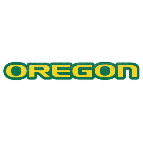 Oregon Ducks Logo T-shirts Iron On Transfers N5794 - Click Image to Close